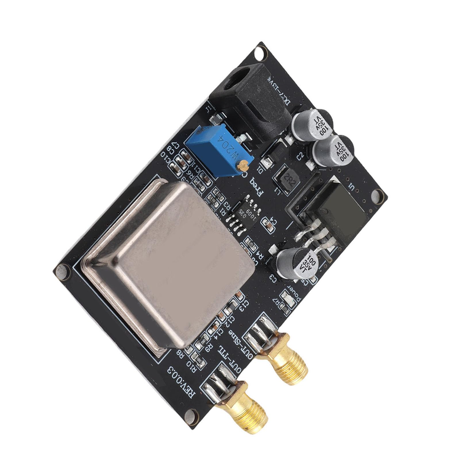 Vikye OCXO 10 MHz Frequenz Standard -Konstanttemperaturmodul für Audiosystem, Kristalloszillator -Referenzquellenboard, Stabiler Ausgang für die Signalquelle