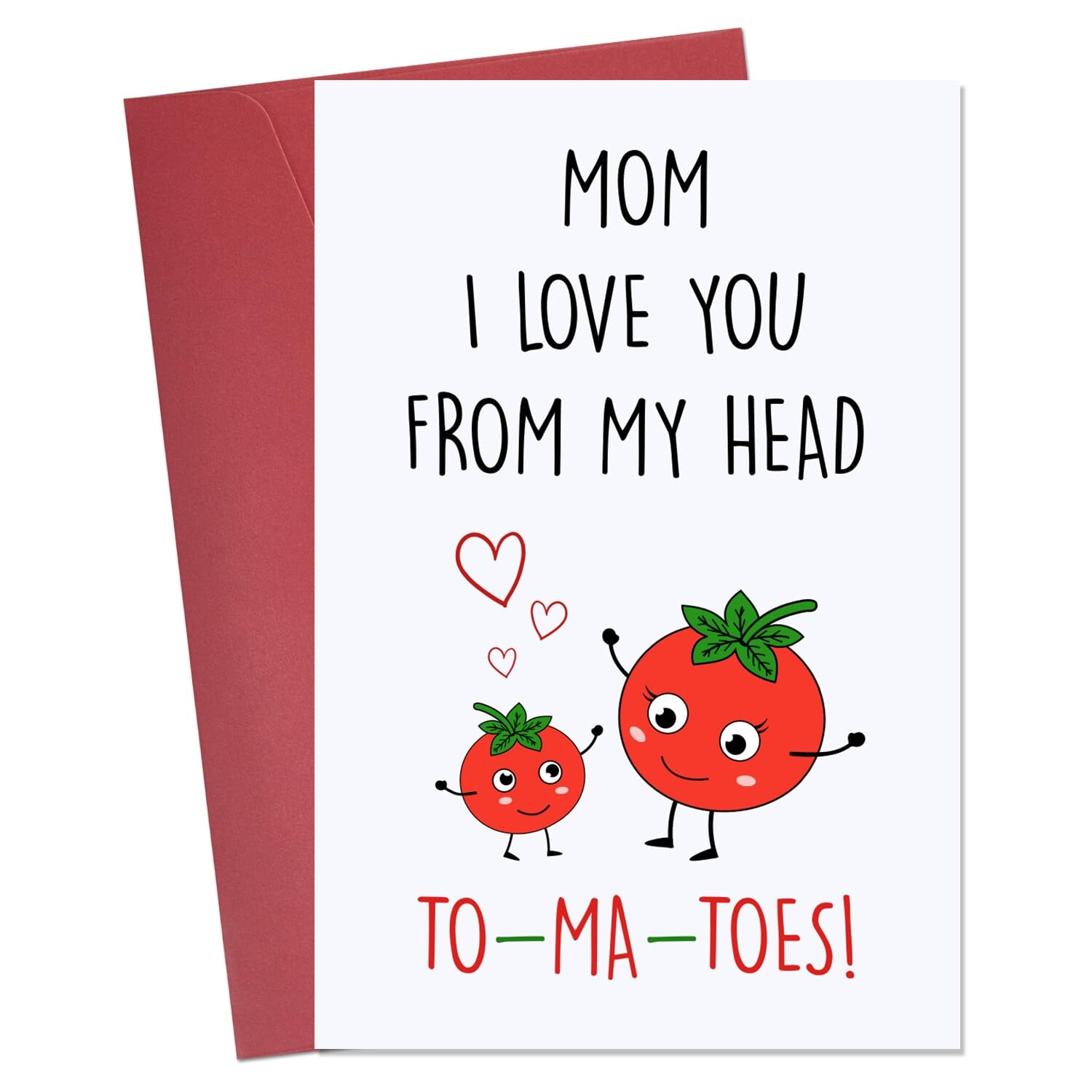 Hincoo Mother's Day Card for Mom - Funny and Happy Card from Daughter or Son, Funny Mothers Day Cards, Mother Gifts For Mom