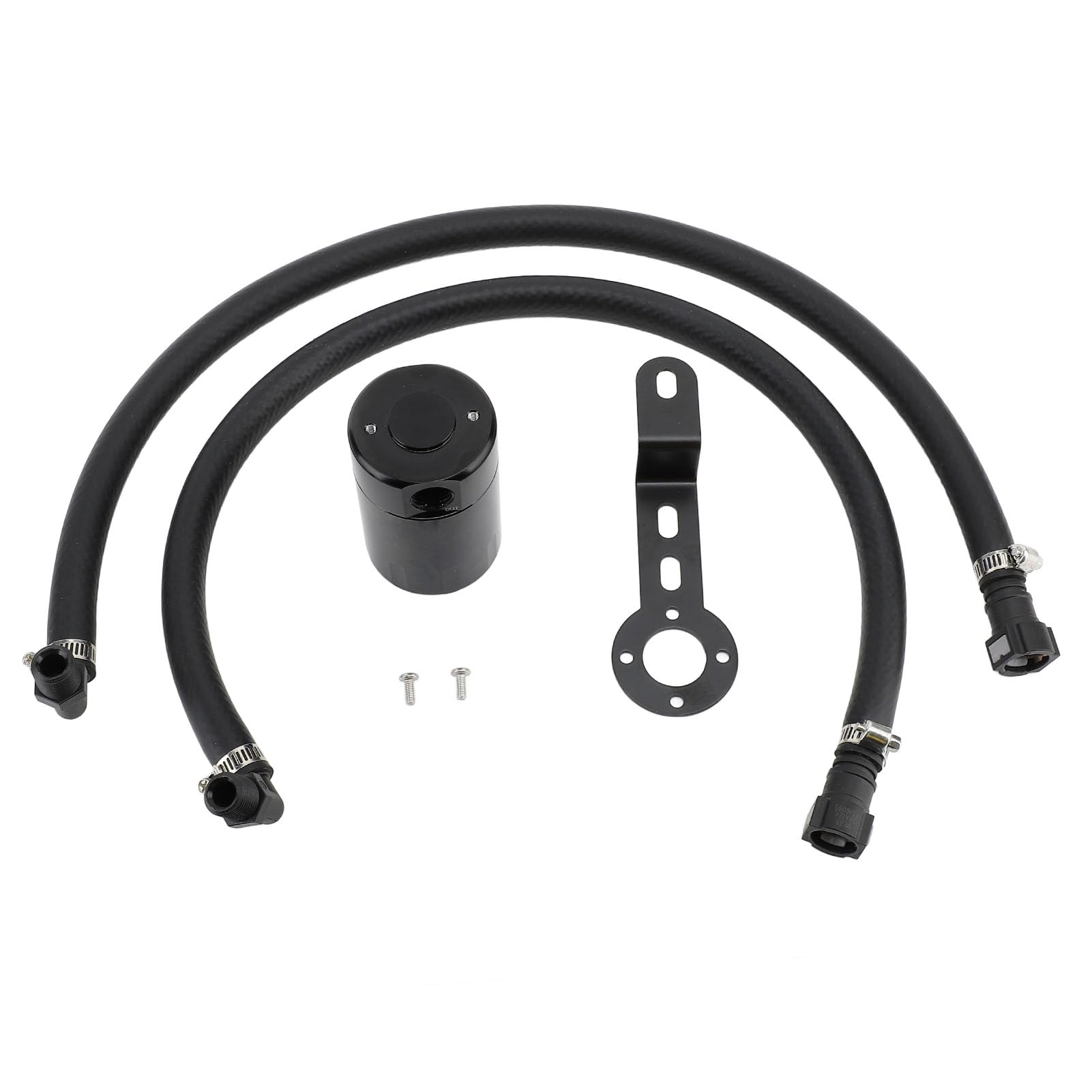 Séparateur d'huile et d'air en alliage d'aluminium, capacité de 3 oz, kit de protection du moteur compatible avec les modèles Chevy Silverado 1500 5,3 L 6,2 L 2014 2015 2016 2017