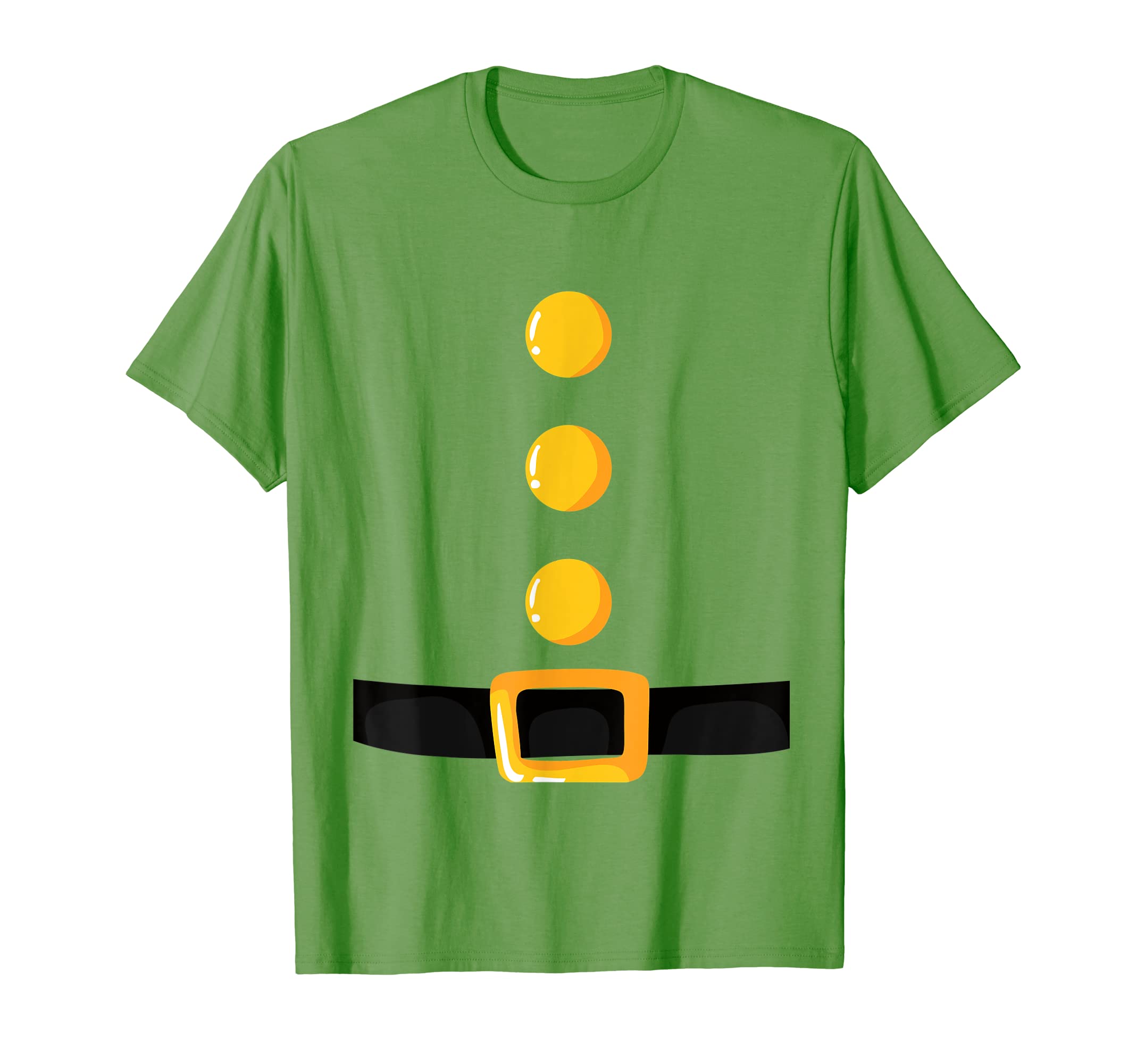 Green Dwarf Costume Color Matching Funny Halloween T-Shirt