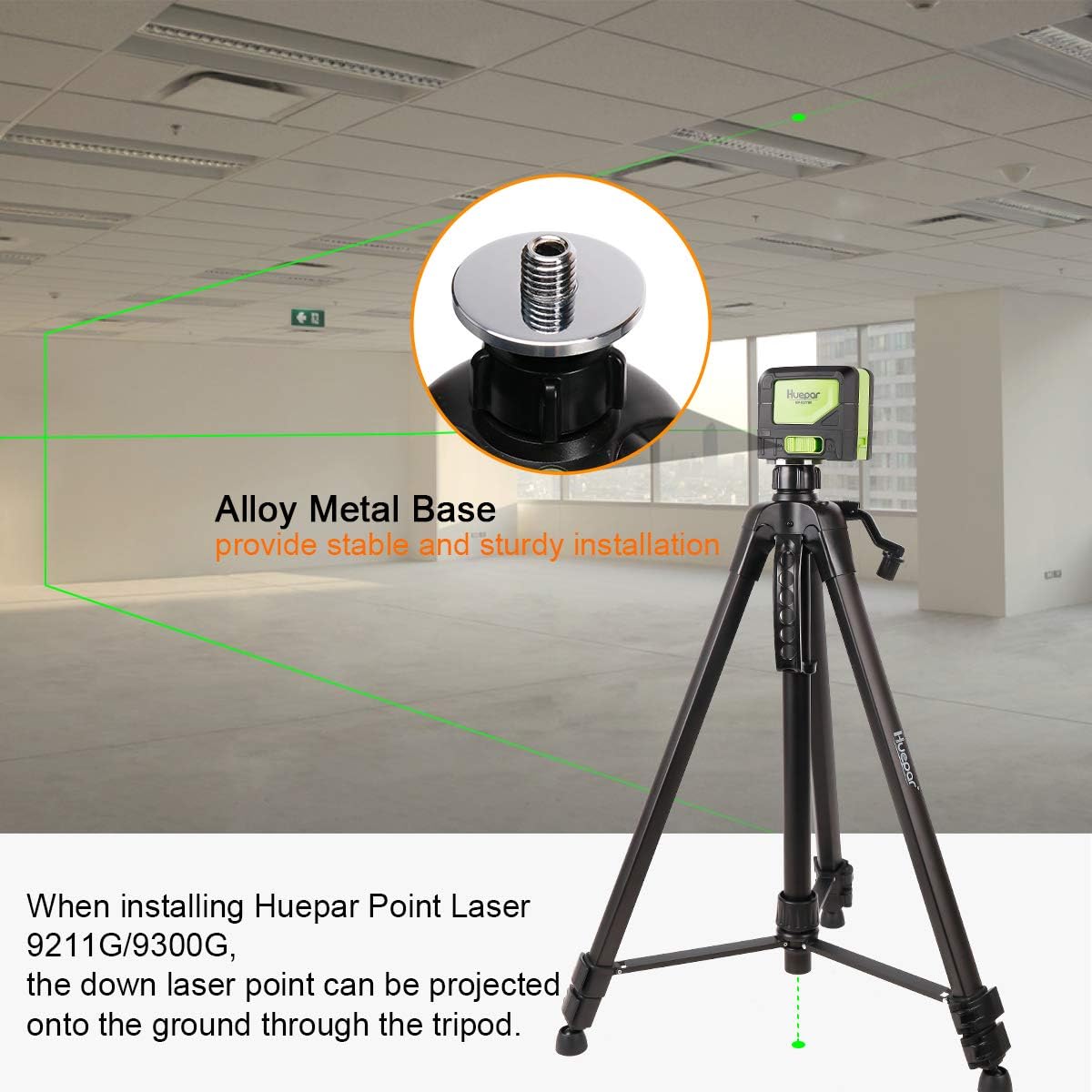 Gеt Sресіаl Prісе Huepar Tripod 1.6m/5.2ft Flat Head Aluminum Tripod for Laser Level, with Handle and Bubble Level, with 5/8-11 Male Thread and 1/4-11 Screw Adapter, Carrying Bag Included - TPD16 Suреr Brаndѕ Huepar Tripod 1.6m/5.2ft Flat Head Aluminum Tripod for Laser Level, with Handle and Bubble Level, with 5/8-11 Male Thread and 1/4-11 Screw Adapter, Carrying Bag Included - TPD16