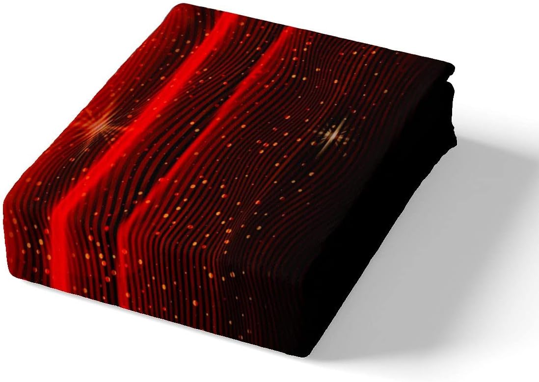 Galaxy Stars Duvet Cover Queen Black Red Ombre Bedding Set For Kids Boys Girls Gradient Bed Sets Premium Modern Watercolor 3D Print Tie Dye Comforter Cover Soft Bedding Set Bedspread Cover