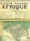  CARTE TARIDE AFRIQUE, N° 150 bis