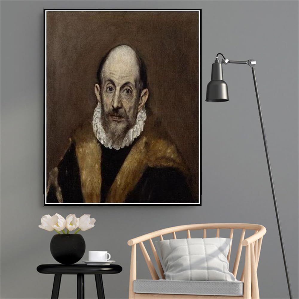 油絵 老人画 Amazon | 油絵 数字キットによる絵画 塗り絵 大人 手塗り エル