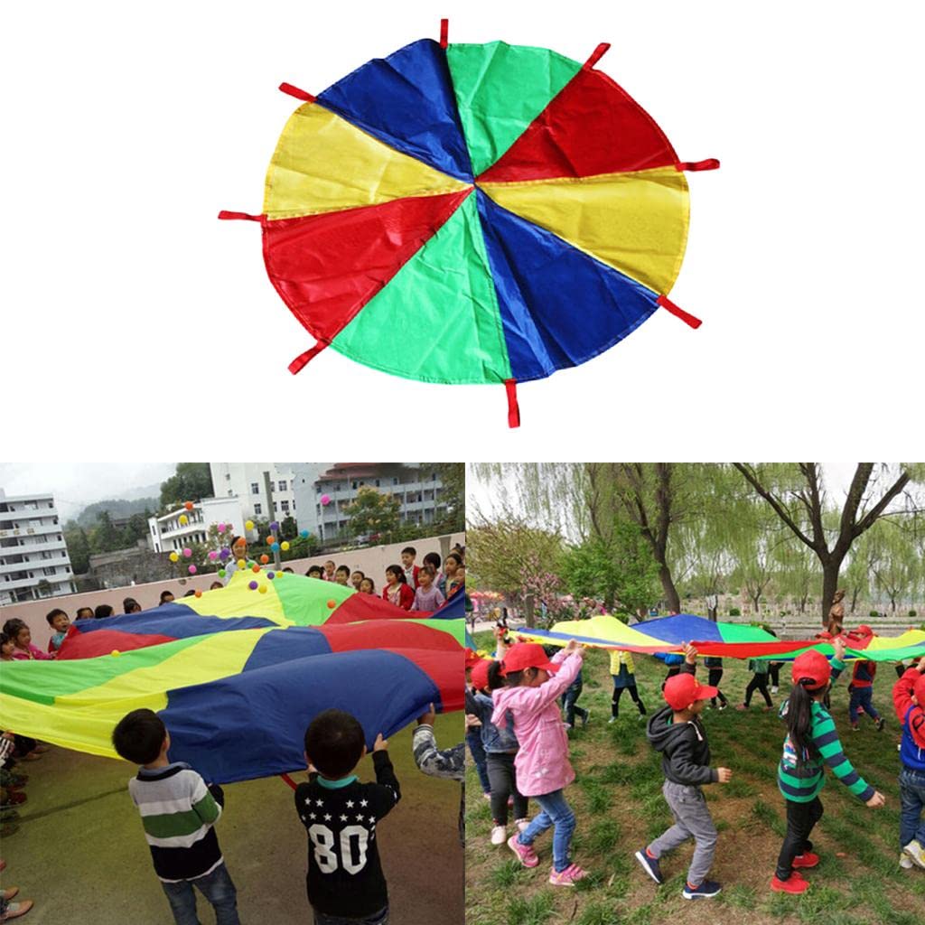 Gioca al Gioco Multigiocatore per Bambini con Il Tappetino da Gioco Color Arcobaleno, 13ft
