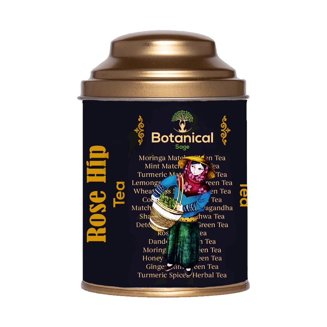 Botanical Sage- RoseHip Tea 200g for clear skin | Selected | Luxury Tea (B0BMVJDJ8J) Amazon Price History, Amazon Price Tracker
