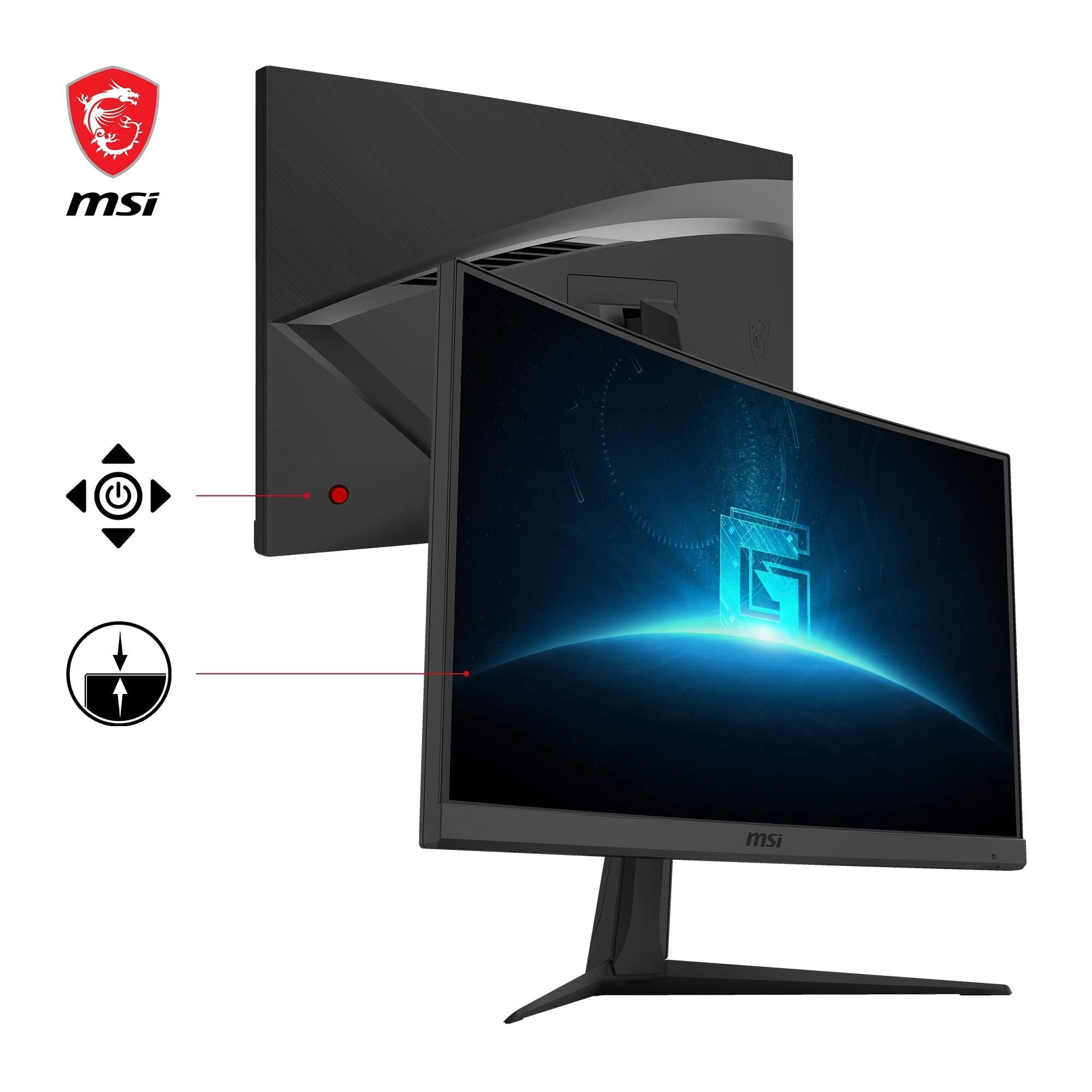 MSI G24C6 E2 23.6インチ 180Hz ゲーミングモニター MSI G24C6 E2