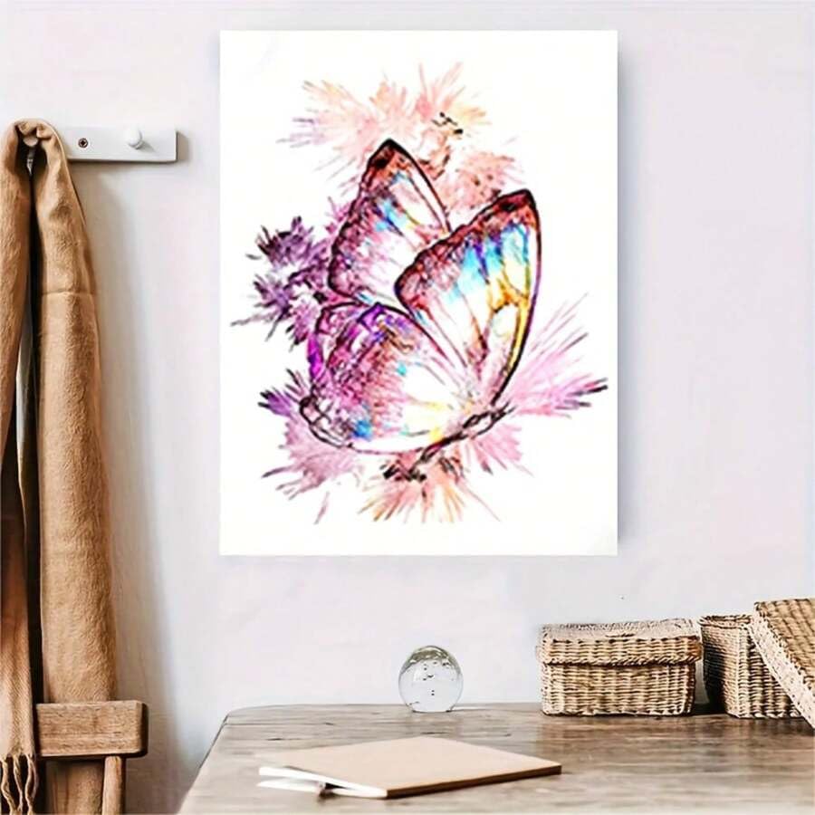 Toile murale papillon impression HD d'art affiche luxe pour salon