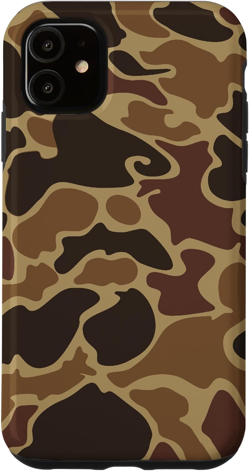 iPhone 13 Waterfowl Hunting Camo Camouflage Duck Hunters Case