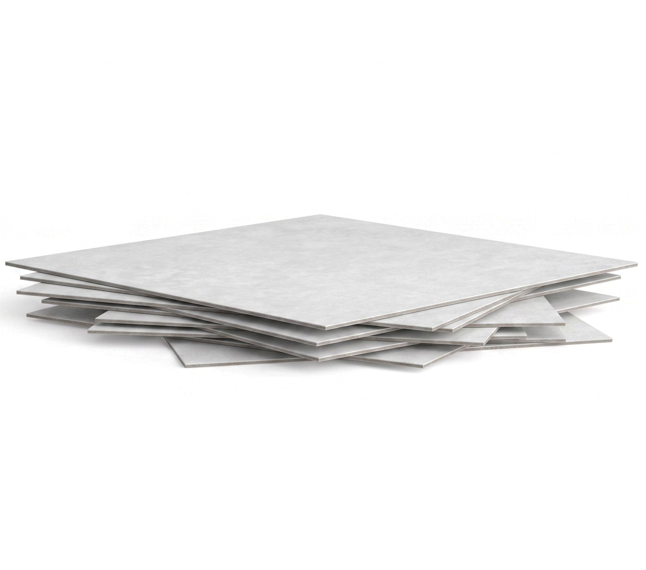 ROSEROSA Azulejos de vinilo de núcleo rígido con patrón de hormigón, 40 cm x 40 cm, 2 mm de grosor, impermeables, autoadhesivas, duraderas, LVT-ECK-211