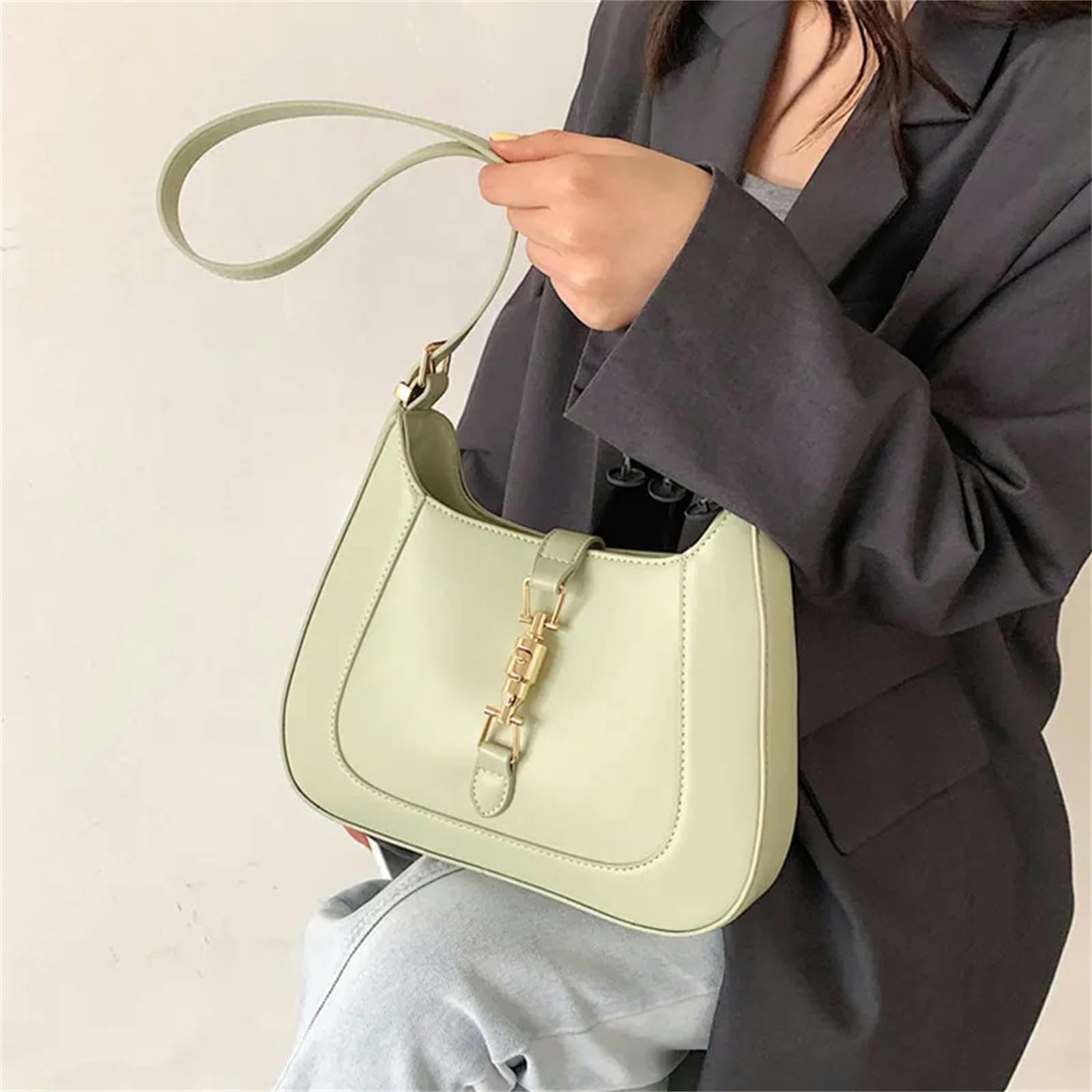 Torebki dla kobiet torby na ramię pod pachami dla kobiet półksiężyc torba crossbody skóra PU torebki damskie