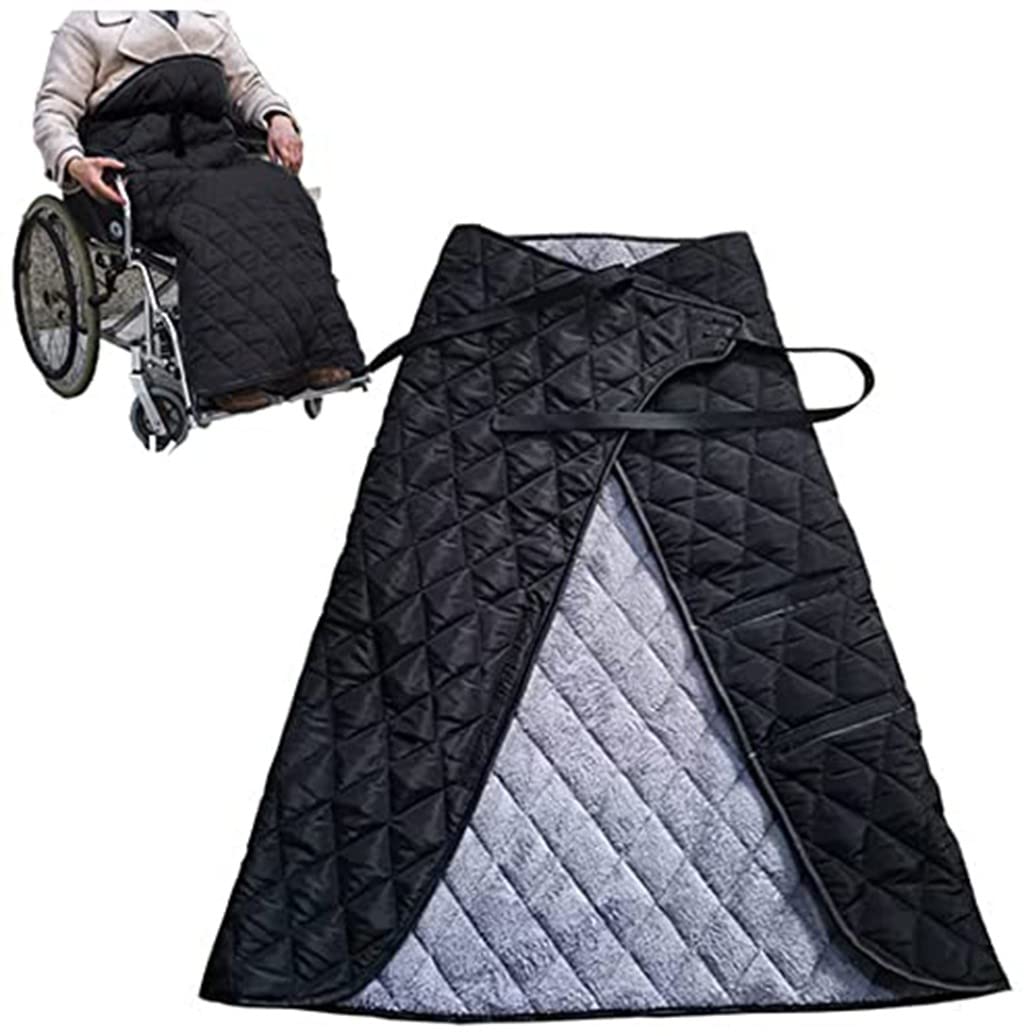 Manta para Las piernas de la Silla de Ruedas, Fundas cálidas para sillas de Ruedas, Fundas de Invierno a Prueba de Viento para sillas de Ruedas para Adultos, Fundas cálidas acogedo