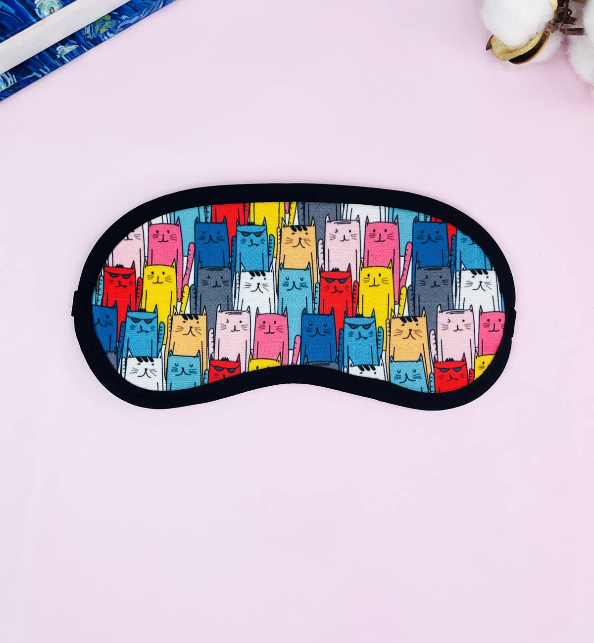 giftmoda Kedi Tasarımlı Uyku Bandı