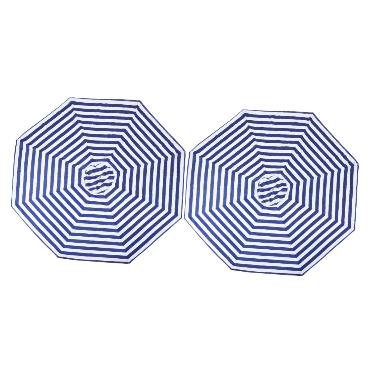 SUPVOX 2pcs Outdoor Umbrella Patio Umbrella Accessory Replacement for Patio Umbrella Canopy Fabric for Umbrella Rain-proof Umbrella Canopy Umbrella Canopy Replacement Umbrella Supplies