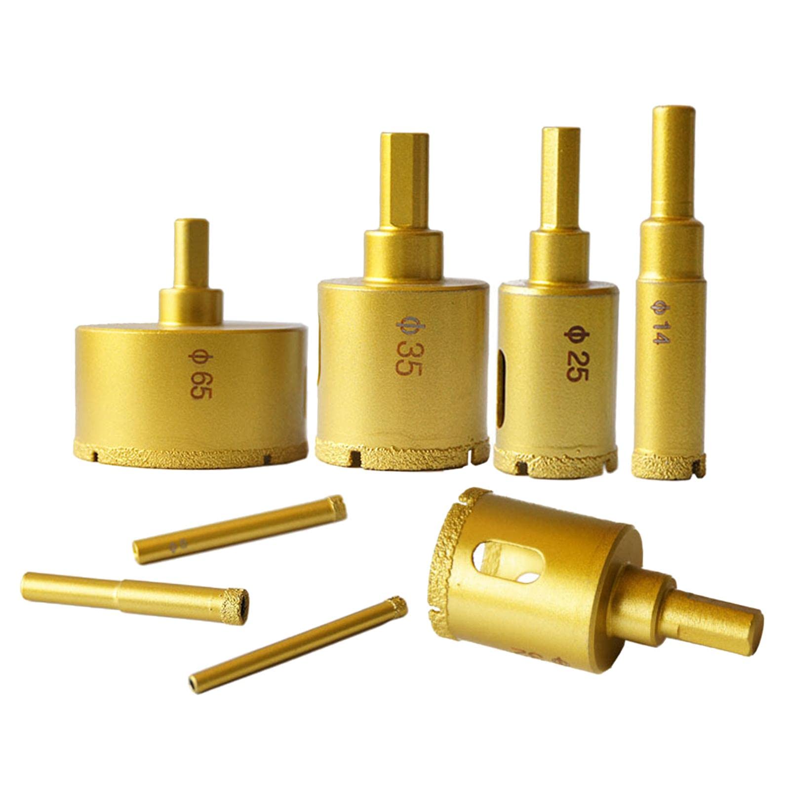 Brazing Diamond Drill Bit Core Hole Diy For Ceramics Granite Stone Tile Diameter 6Mm| Drill Bits | Manufacturing & Metalworking