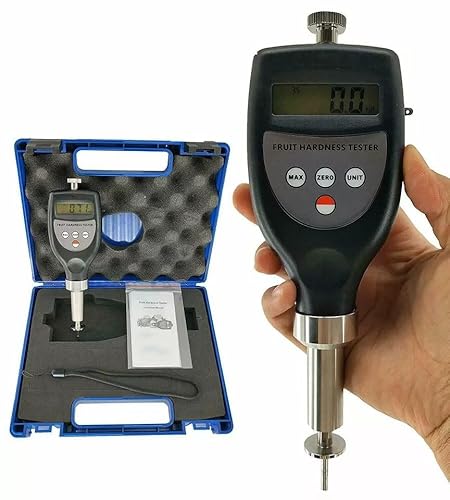 CNYST 果物硬度計 果実成熟度テスター と プローブ直径3.5mm 測定範囲 0.5?15.0kgf /cm2 挿入深さ 10mm 大小果実 堅果実 硬果実 果物や野菜の硬度測定用