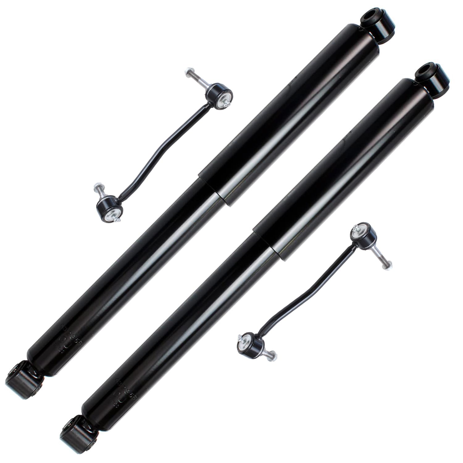 Detroit Axle - 4WD Front 4pc Shock Absorbers Kit for 00-04 Ford F-250 F-350