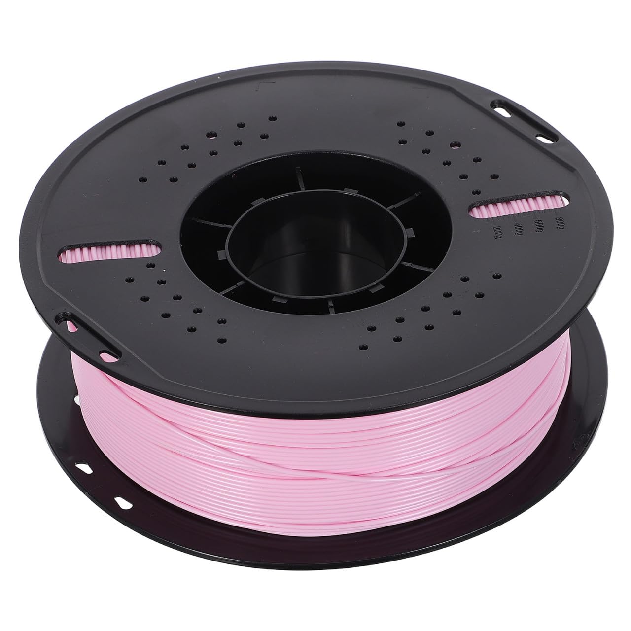 OUNONA Filamento PETG de 1,75 mm, bobina de 1 kg/2,2 lb, color rosa, filamento de alta velocidad para impresoras 3D, precisión dimensional de +/- 0,02 mm, baja formación de hilos, alta resistencia,