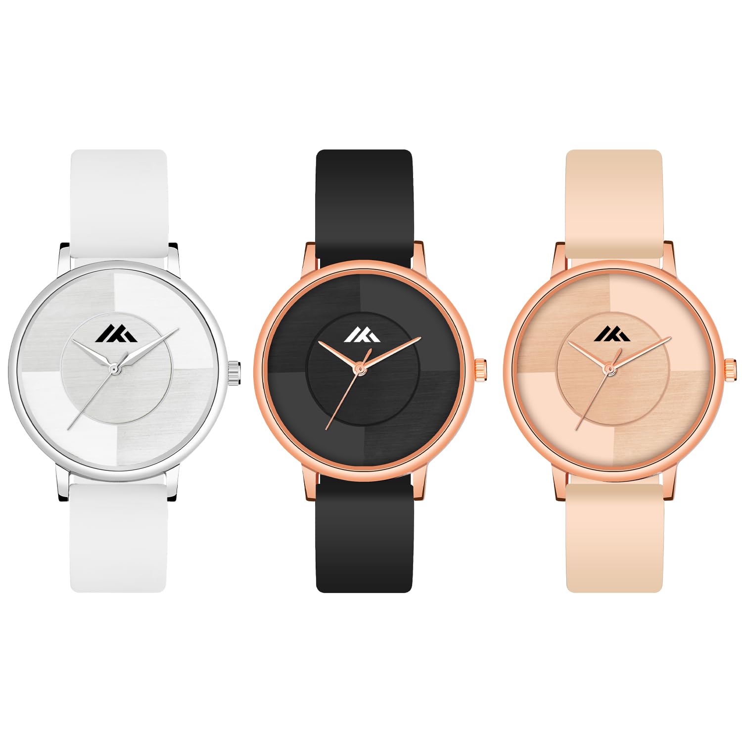 Shocknshop Analog Multi Colored Dial Fashion Combo Silicone Band Watch For Women And Girls -Pack Of 3 -Mt5333637 (B0CC9NKKQP) Amazon Price History, Amazon Price Tracker
