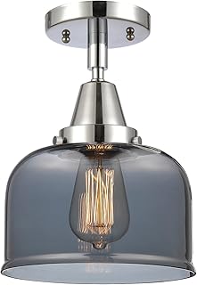 Innovations 447-1C-PC-G73 One Light Flush Mount from Franklin Restoration Collection