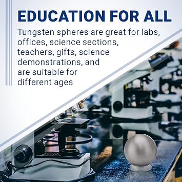 Tungsten Sphere - 1.75 Diameter with Base