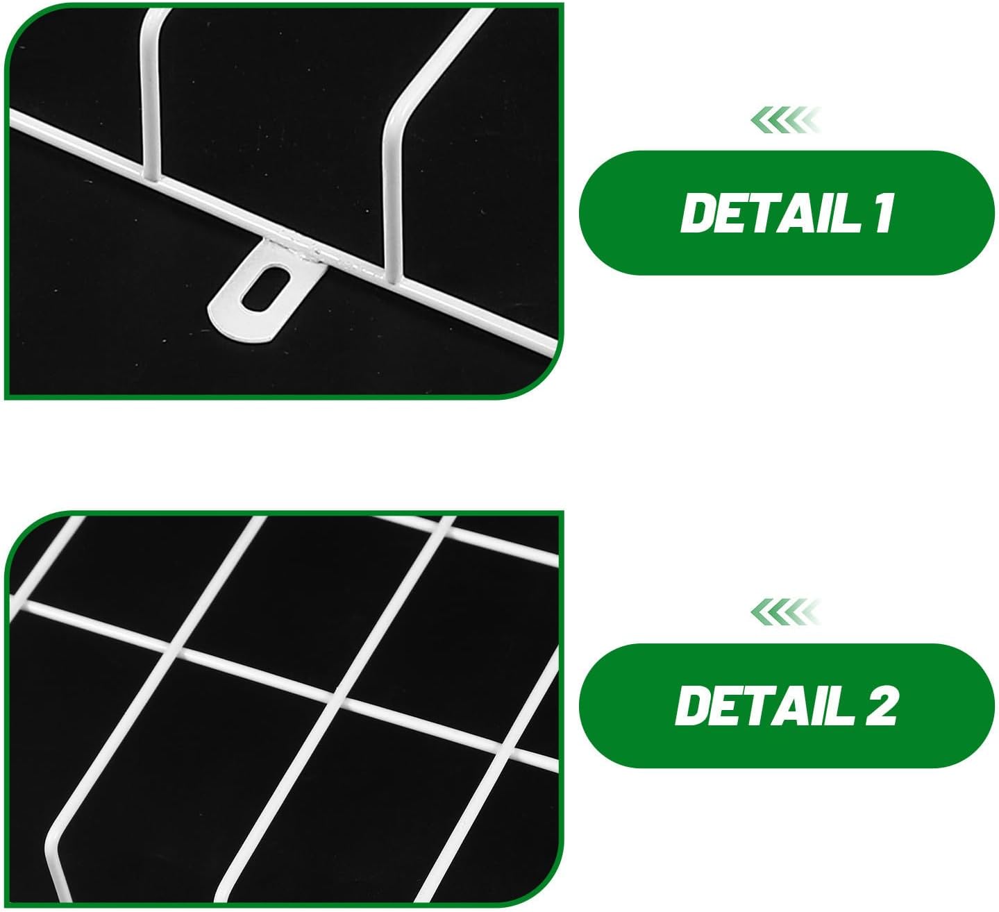 NOLITOY 2pcs Exit Sign Mesh Guard Iron Wall Mount Protective Cage