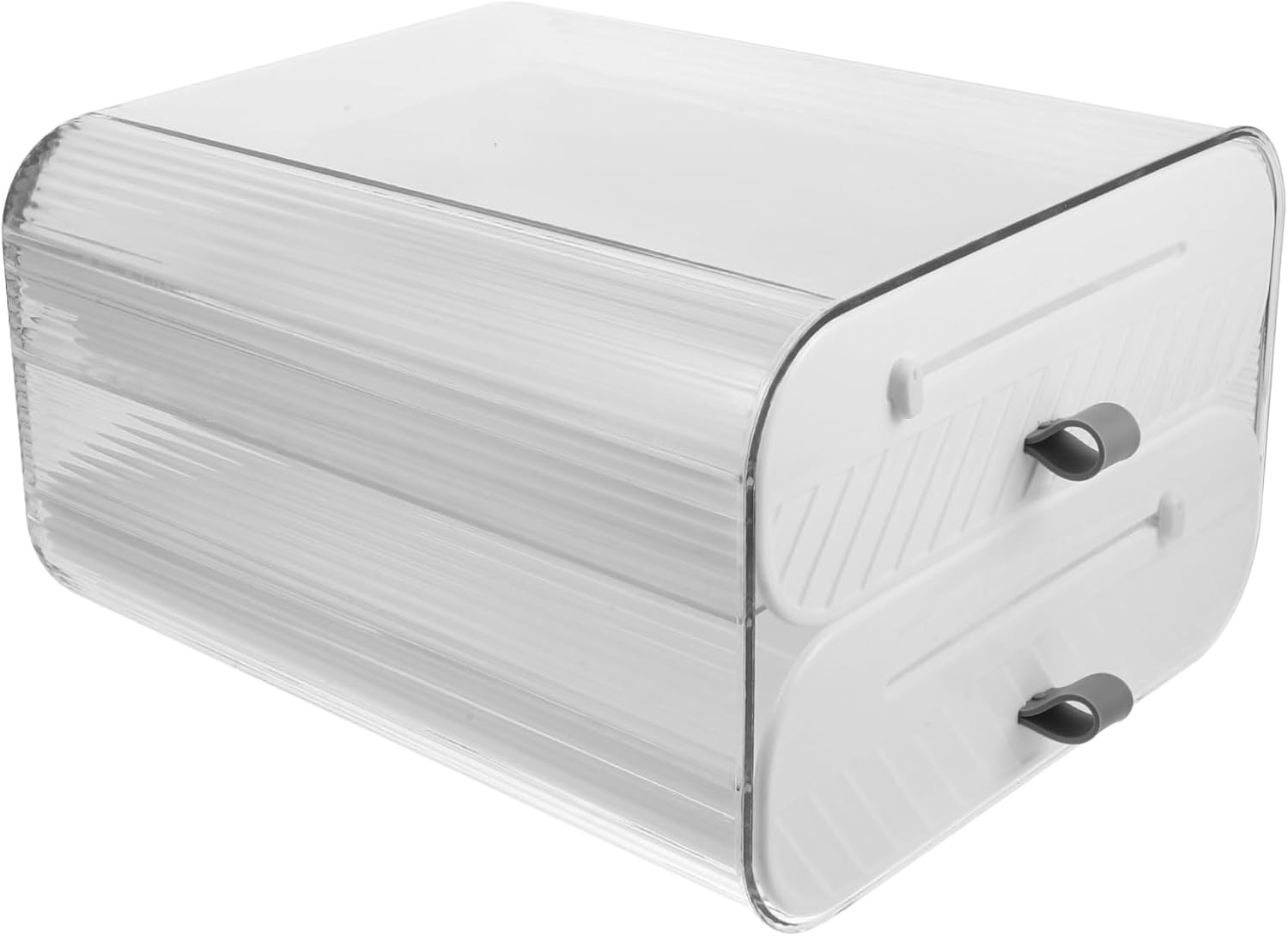 Storage Box Holder for Refrigerator Capacity Container Rolling Design Reusable for Kitchen Use