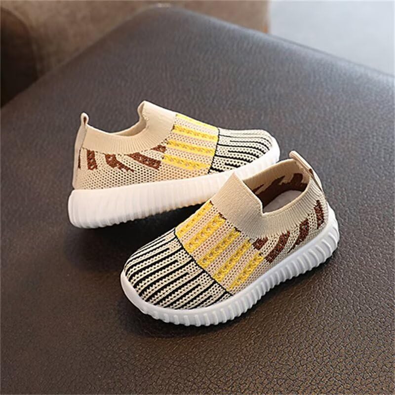 Zonkacen Infant Boys Girls Anti Skid Cute Fashion Sport Shoes for Spring Autumn Jogging Hiking Camping Exercise Climbing Trekking Vacation Khaki 7 Toddler