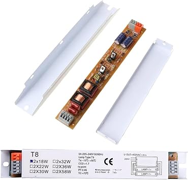 T8 High Efficiency Instant Start Electronic Ballast 2x18/30/58W Fluorescent Light Ballast(2x30W)