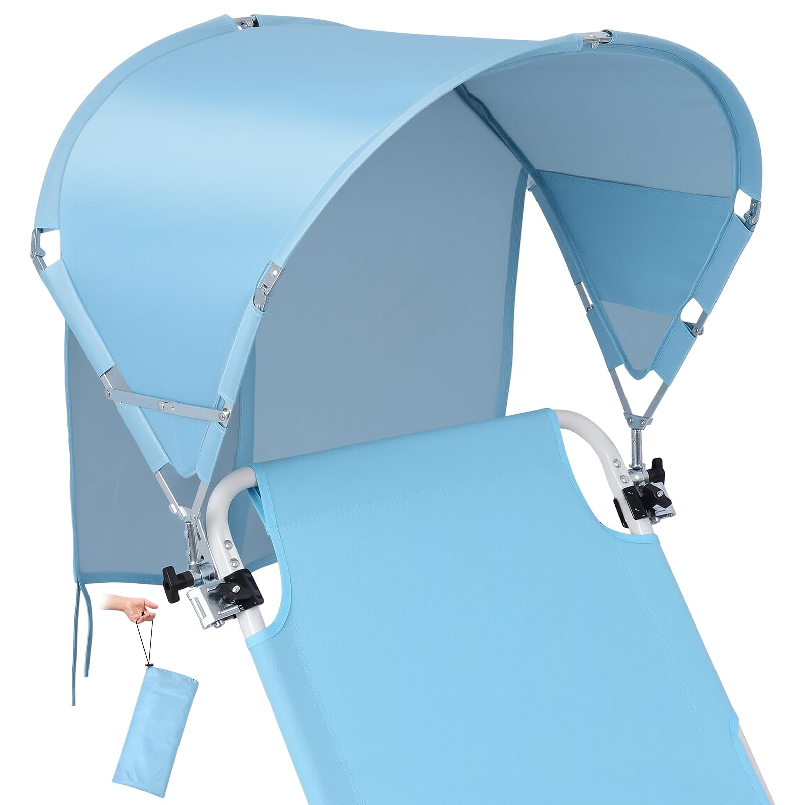Photo 1 of Minndudu Universal Wind-Resistant Chair Umbrella Canopy