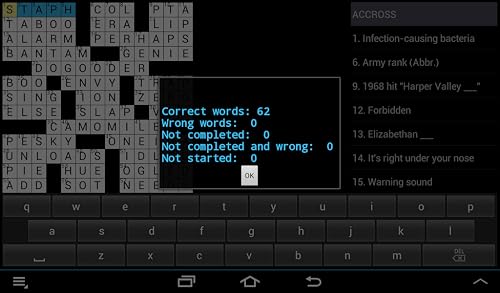 Crossword Puzzle (US) – vue 8