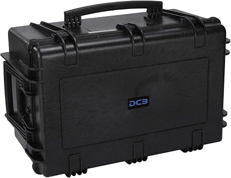 DCB Cases - Element 8505 | 34 x 22 x 17 Ext Dim | Waterproof | Telescoping Handle | Rubberized Grips | Resin-Reinforced Injection Molded Plastic | 7 Latch Lid Close | Wheels