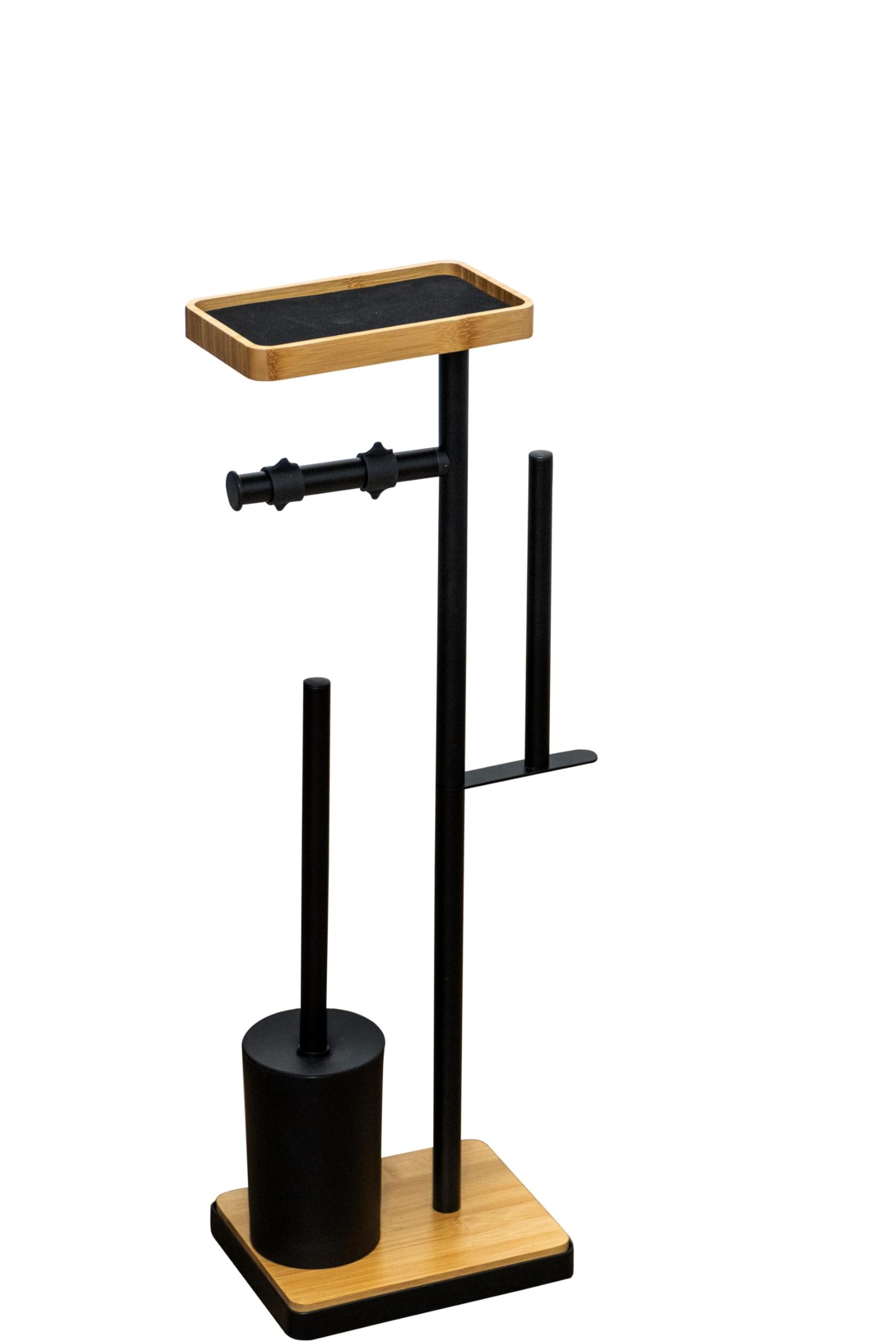 RIDDER Stand-WC-Garnitur Nowra schwarz-Natur
