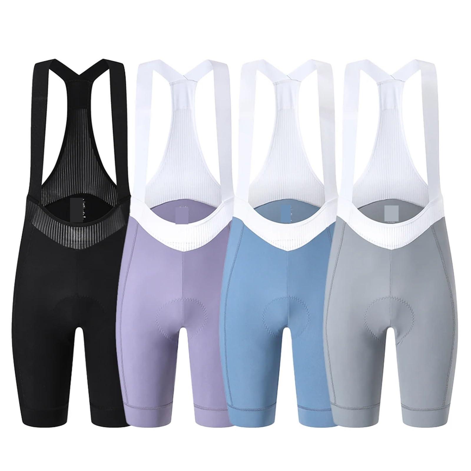 Culotte Corto con Tirantes for Ciclismo de Mujer, largas distancias, 7 Horas, Acolchado, for Bicicleta Carretera para Bicicletas De Carretera