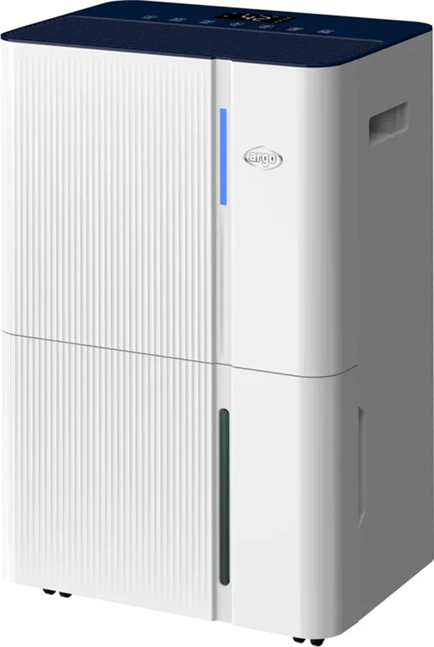 DRYPURYEVOWF31 - Deumidificatore portatile 5.3 litri, Potenza 475 Watt, colore Bianco