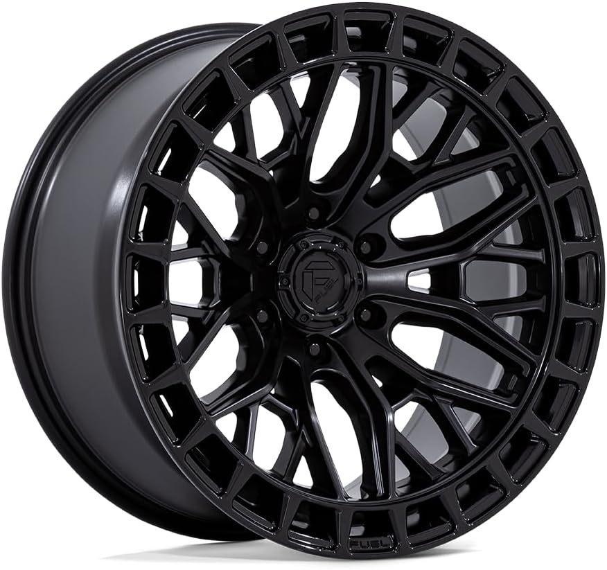 FUEL OFF-ROAD FC869 Sigma 17X9, 5X5.0, 5.04, 1mm Blackout W/Gloss Black Lip - FC869MB17905001