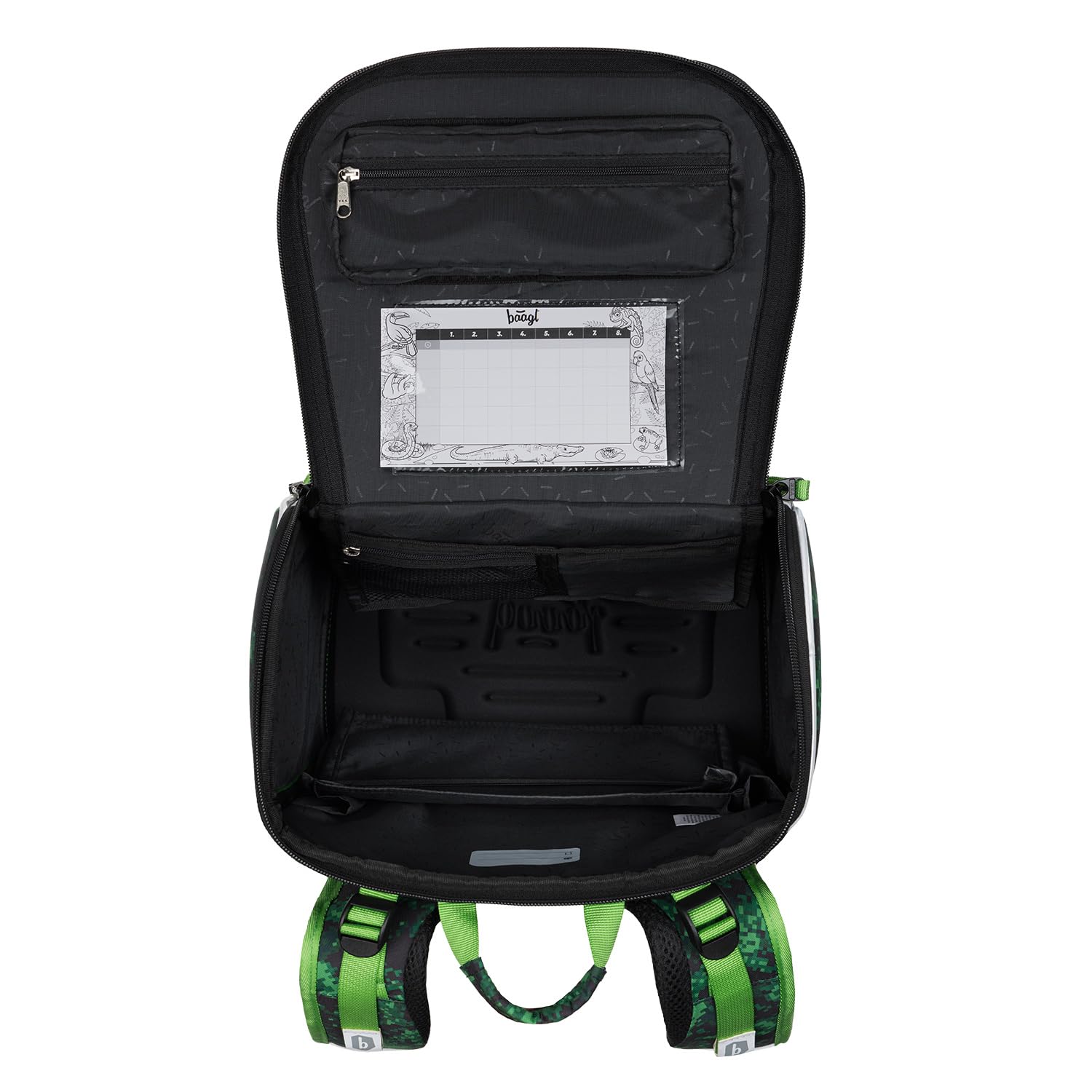 Baagl Schulranzen Jungen 1. Klasse Schultasche Zippy Plus - Minecraft Boom