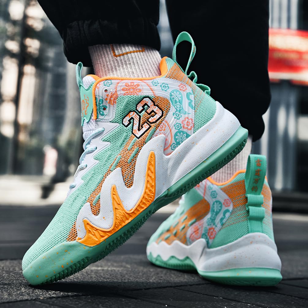 Męskie buty do koszykówki, buty sportowe, lekkie, oddychające, amortyzujące wstrząsy, męskie buty do koszykówki, do biegania, sportowe trampki, Mt D28, 35 EU