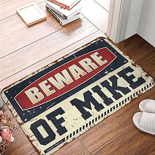 Paillasson d'extérieur original Beware of Mike idée cadeau décoration de bar - 2