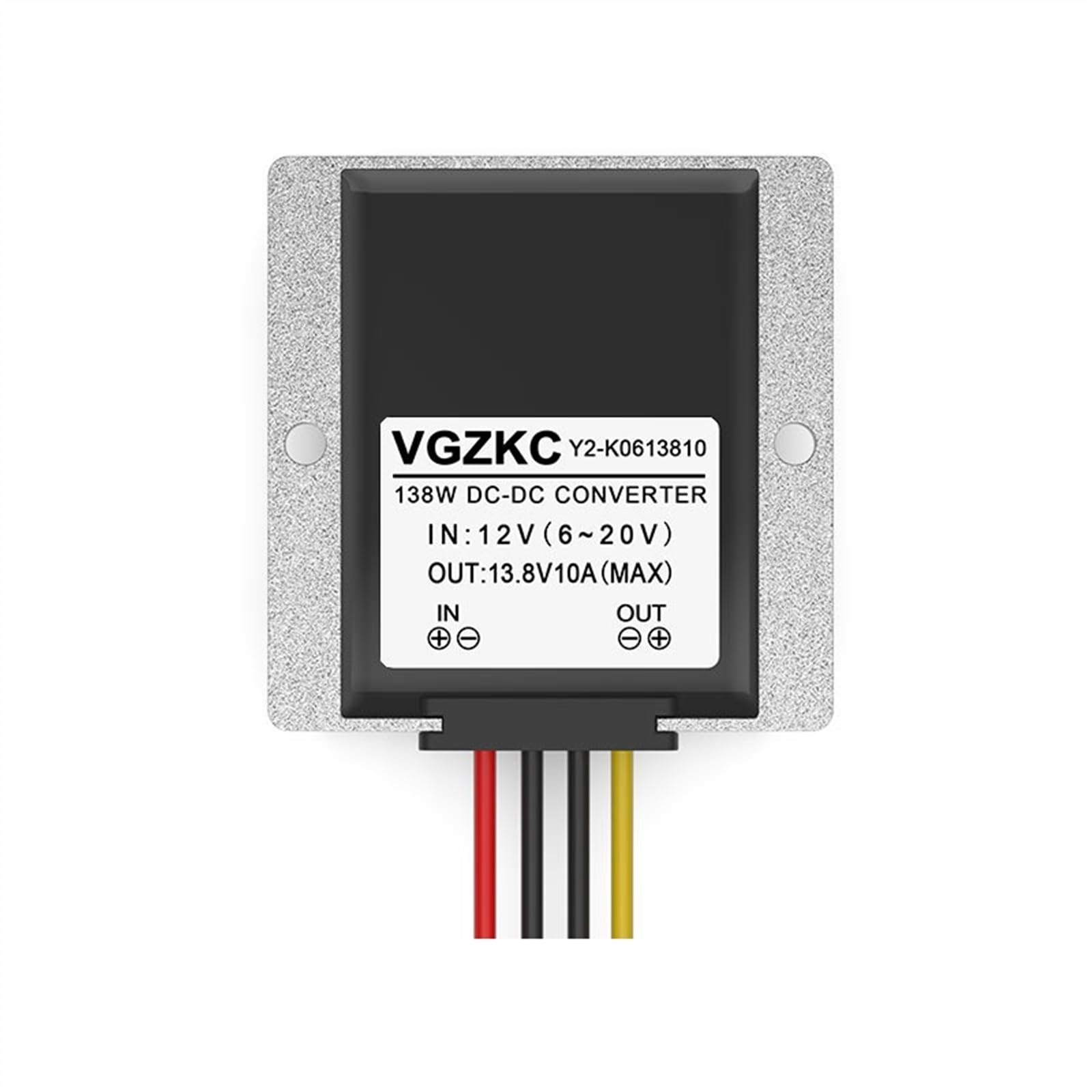 MGIMGFKZD 12V to 13.8V 1A 2A 3A 5A 8A 10A 15A 20A DC Power Converter 6-20V to 13.8V Automatic Buck-Boost Module(6-20v to 13.8v 10a)