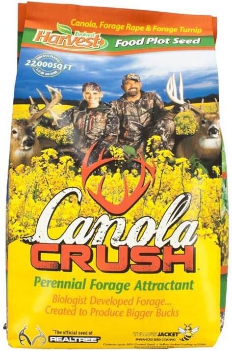 Harvest Canola Crush Deer Food Plot Seed