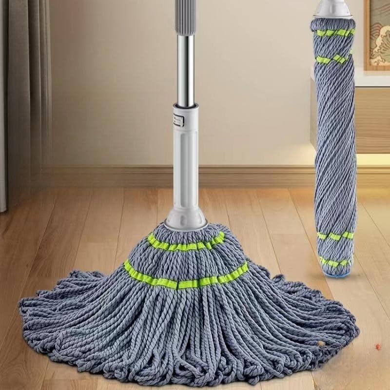 DR TRAEDER Self Wringing Squeeze Twist Mop, Microfiber Twisting Mop, Extendable Stainless Steel Handle, Reusable Household Cleaning Supplies, Home, Office, Shop, Factory, Hospital, Cleaning Mop (B0DF7DCDKH) Amazon Price History, Amazon Price Tracker