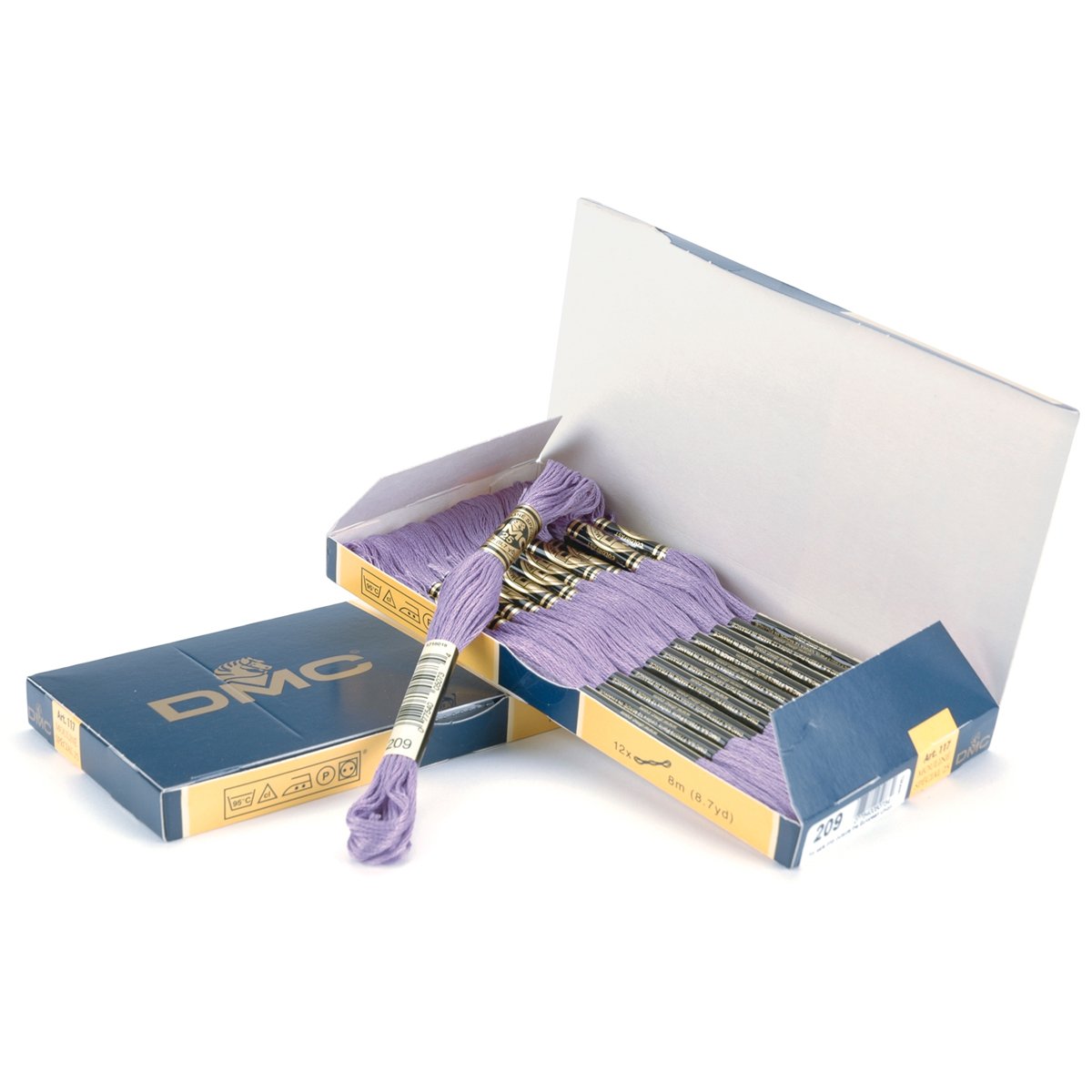 DMC Bulk BuyThread 6-Strand Embroidery Cotton 8.7 Yards (12-Pack) 12-Pack 117-209