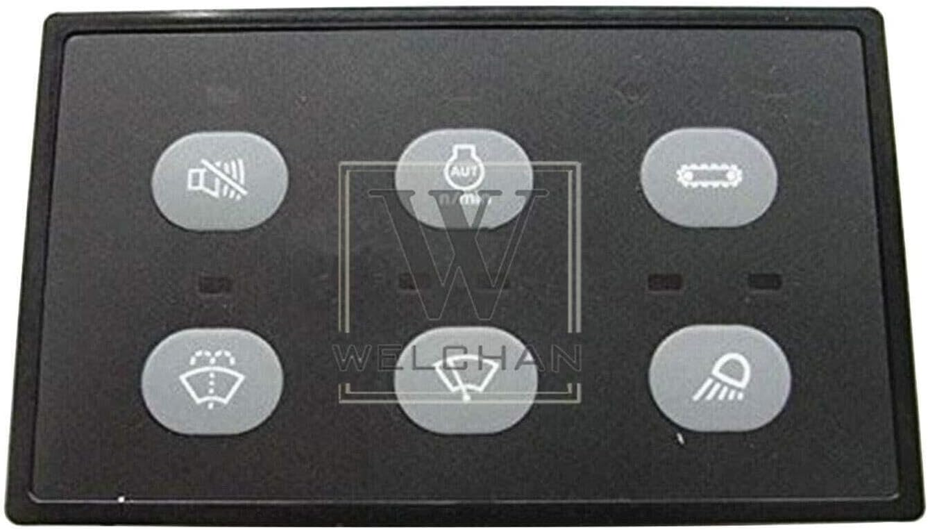 MSparts 163-6701 Excavator Control Panel Head Lamp Wiper Controller Fit for Caterpillar E312C E320C E330C Excavator Head Lamp Wiper Control Module