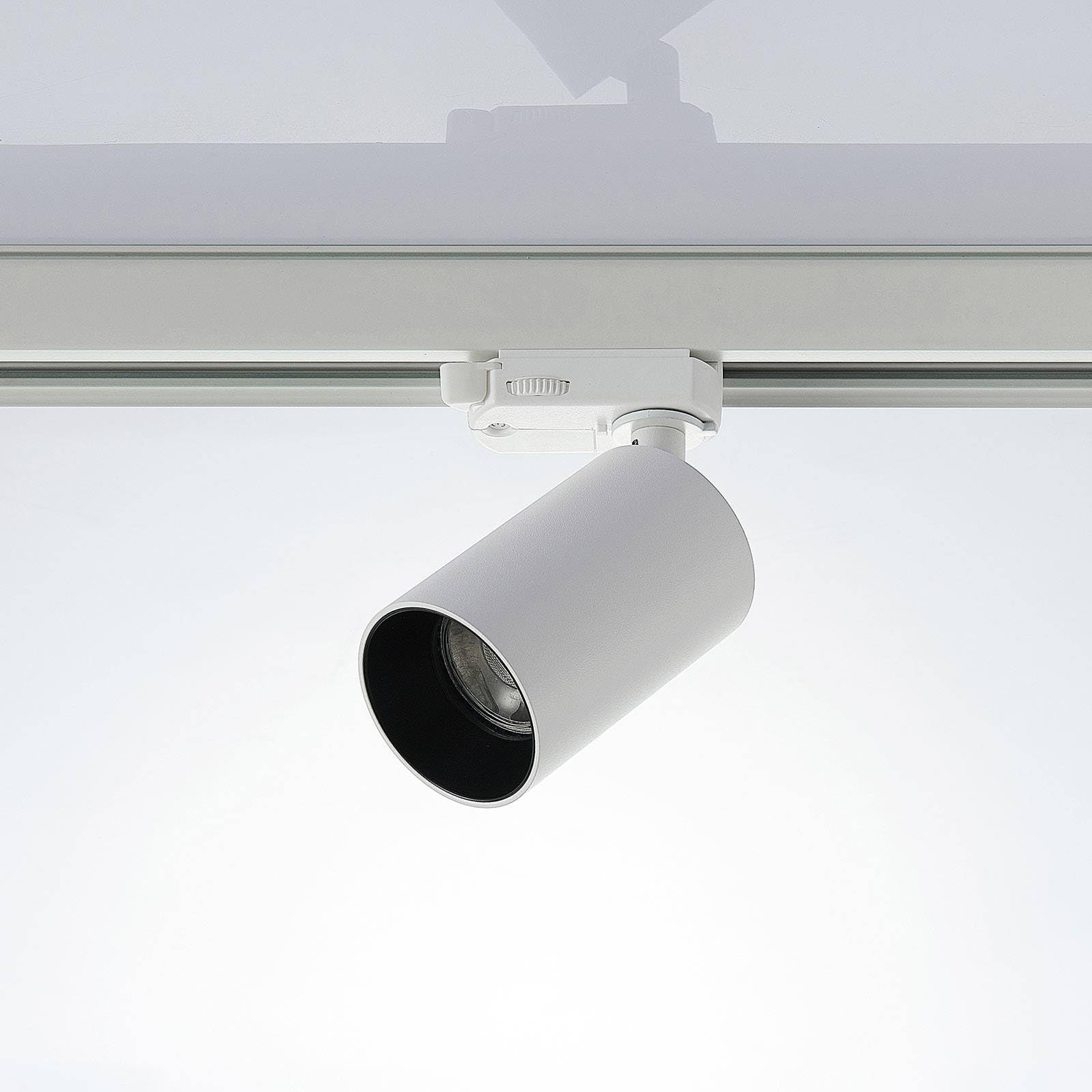 Arcchio Stromschienenstrahler Brinja (Modern) in Weiß aus Aluminium (1 flammig, GU10) Flurleuchte
