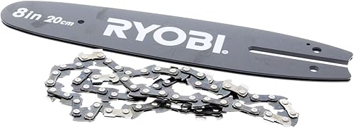 Miniatura 2 de Parts Nuevo combo de barra y cadena Ryobi original 310982003 para Ryobi P4360; compatible con cadena 310987002 y barra 099988002009