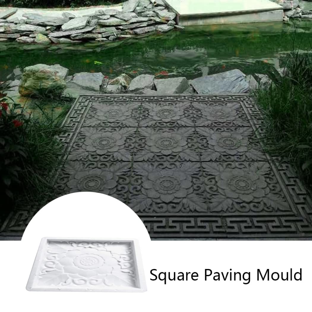 Stampi da Giardino da Giardino a pavimentazione Quadrata stampi per sentieri in Pietra a stellaggio per papelli in Cemento