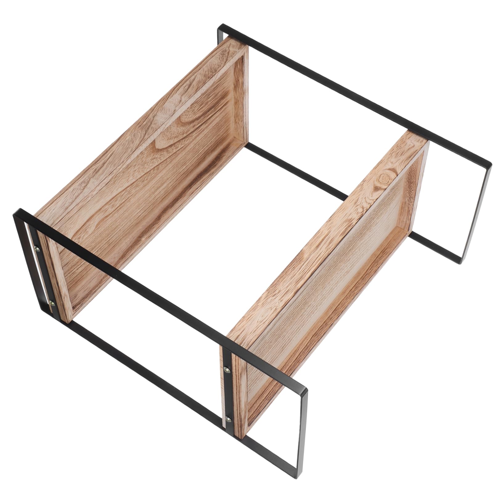 Abaodam Holzregal Für Arbeitsplatte Stehendes Gewürzregal Als Küchenregal Schreibtischregal Eckregal Aus Holz Kosmetikregal Für Badezimmer Badezimmer-organizer Als Toilettenartikelregal
