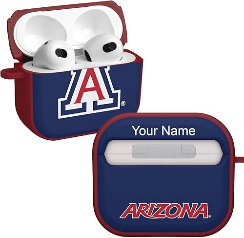 Miniatura 13 de AFFINITY BANDS Arizona Wildcats Camo HDX - Funda compatible con Apple AirPods Pro Camo,Azul,Clásico,Arizona Wildcats,2-Arizona