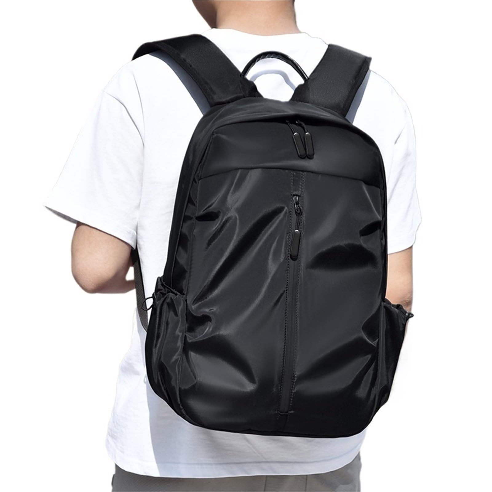 Mochila Escolar Mochila universal informal y moderna de gran capacidad for estudiantes universitarios, tanto for hombres como for mujeres, mochila for ordenador, escolar, bolso viaje moda Saliendo